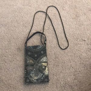 Small sequined “club purse”